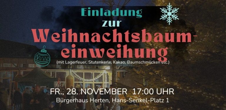 Weihnachtsbaum-Einweihung am Süder Markt