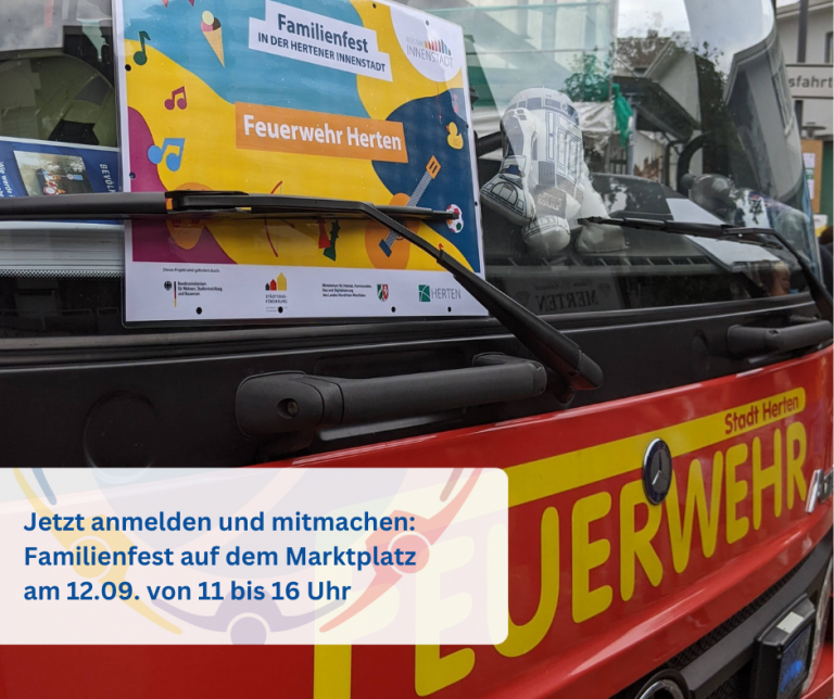 Jetzt anmelden: Familienfest am 12. September